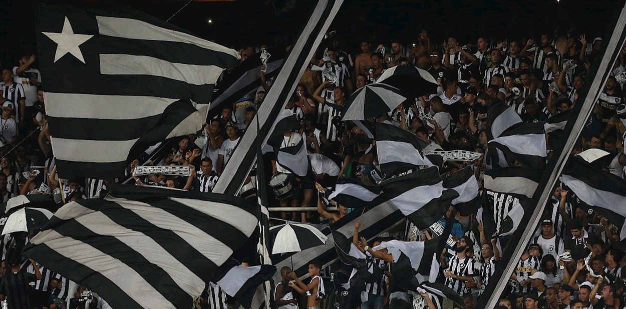 Torcida do Botafogo (Vítor Silva/BFR)