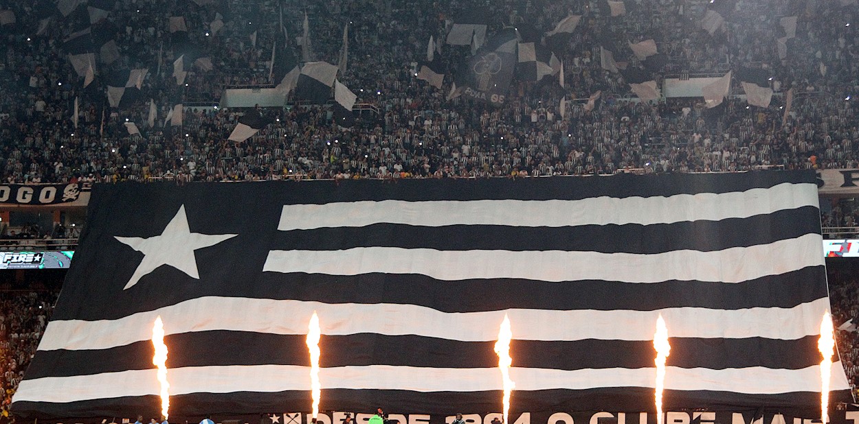 Torcida do Botafogo (Vítor Silva/BFR)