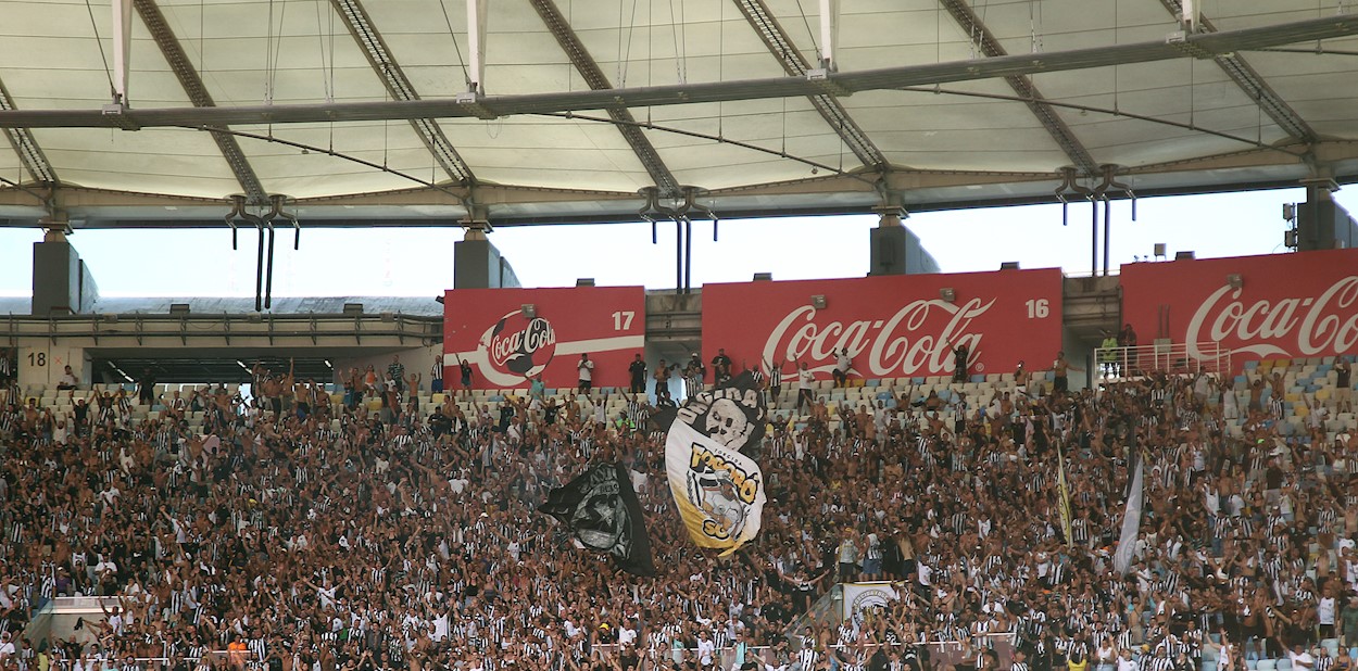 Torcida do Botafogo no Maracanã (Vítor Silva/BFR)