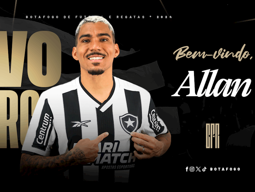 Allan é alvinegro!