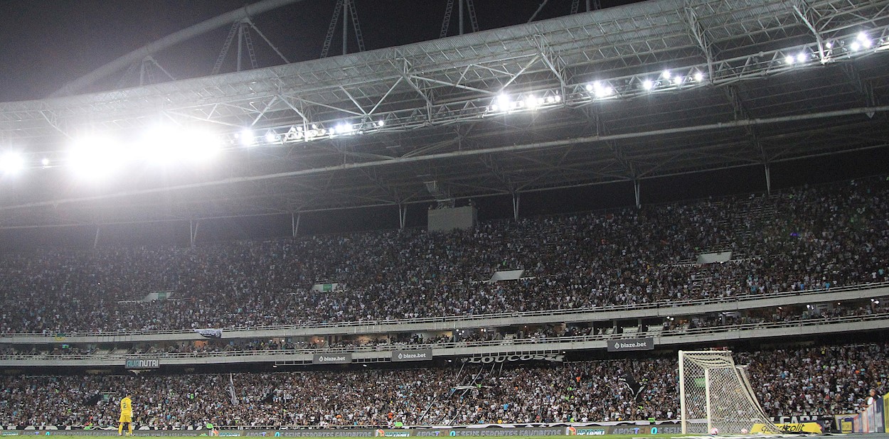 Torcida do Botafogo (Vítor Silva/BFR)