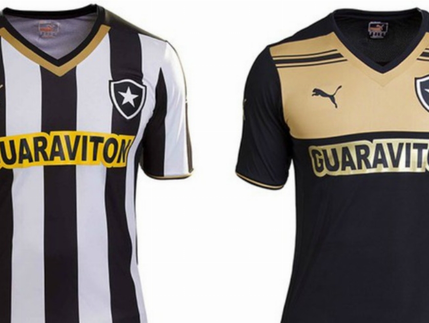 Os novos uniformes do Fogão