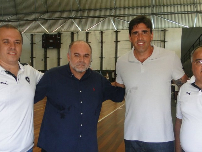 Visita de um campeão