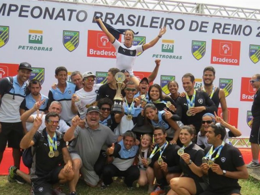 Bicampeão brasileiro de remo!