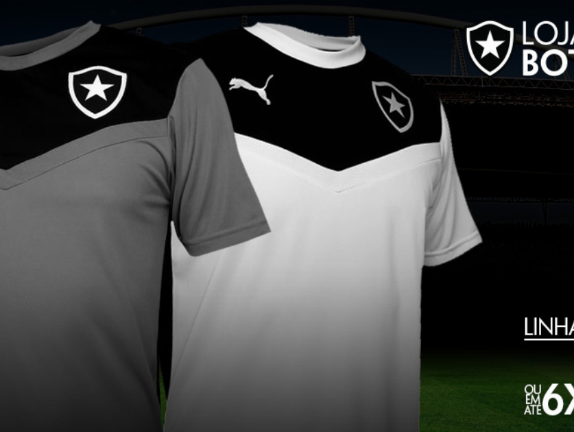 Novas camisas de treino