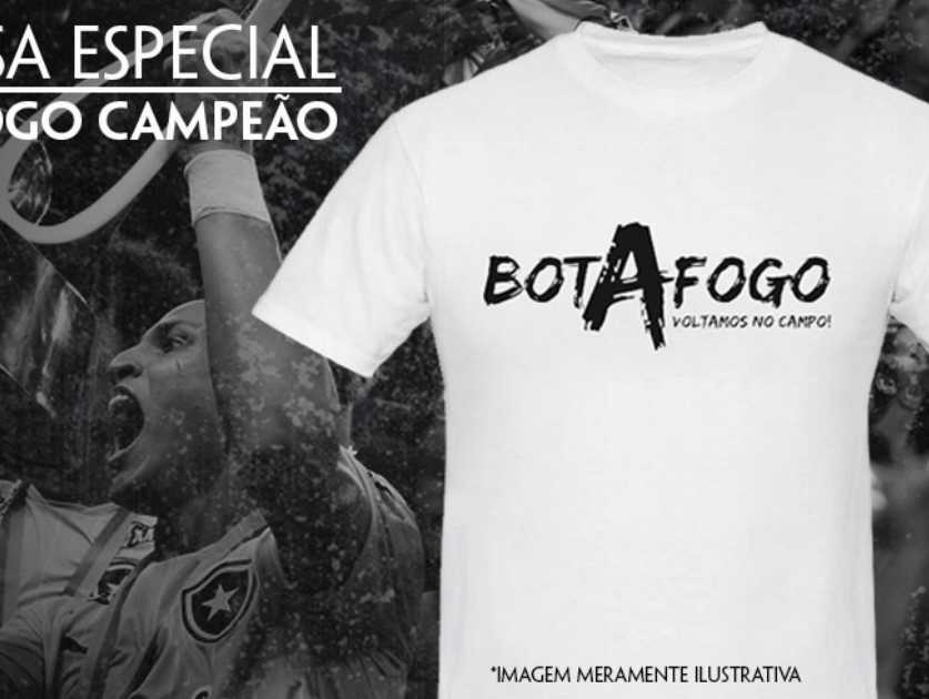 Camisa comemorativa!