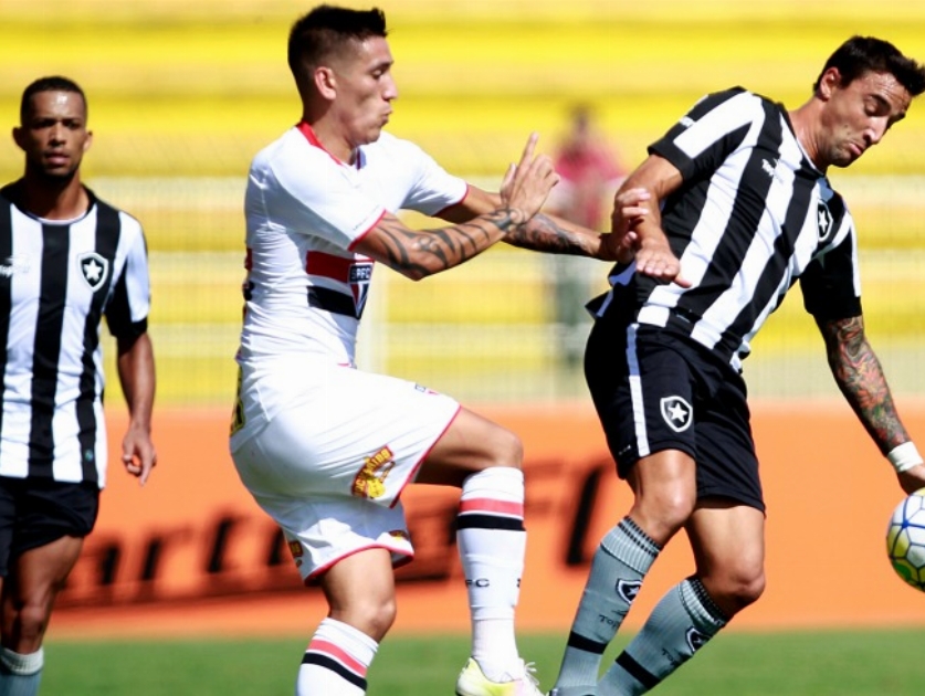 Botafogo 0 x 1 São Paulo