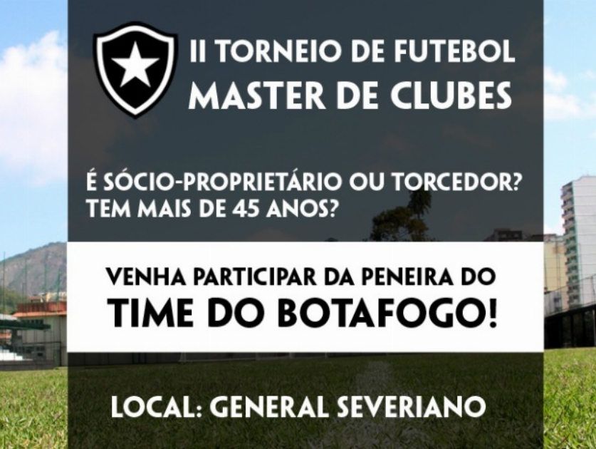 II Torneio de Futebol Master