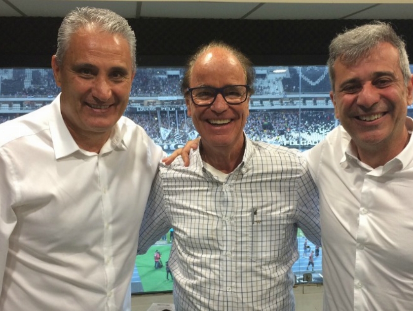 Tite no Estádio Nilton Santos