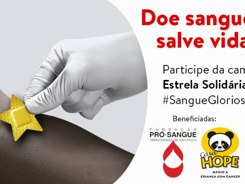 Doe sangue, salve vidas!