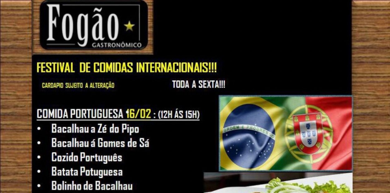 Novidade no Fogão Gastronômico