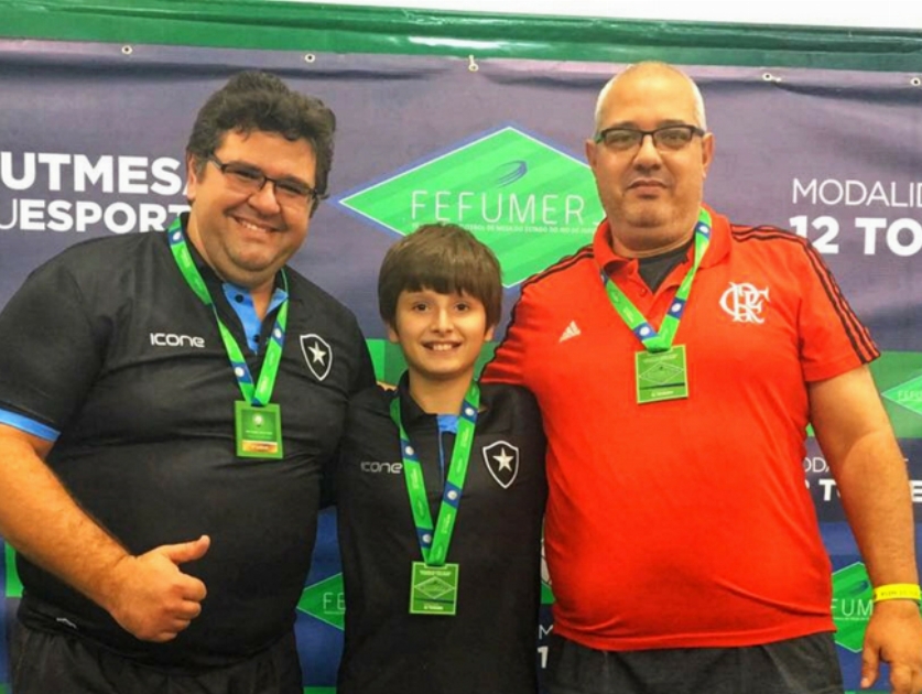 Com direito a pódio familiar