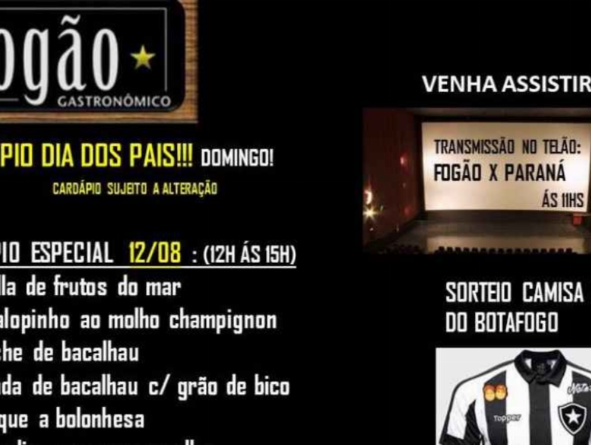 Fogão Gastronômico