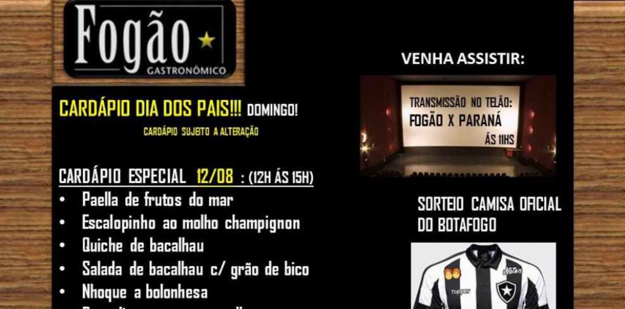 Fogão Gastronômico