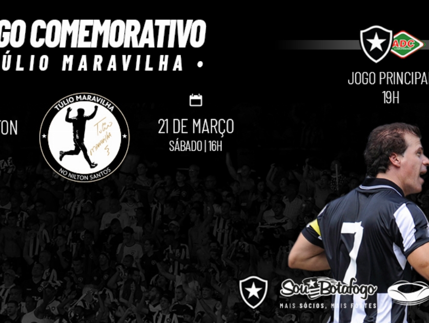 Jogo comemorativo - Túlio Maravilha