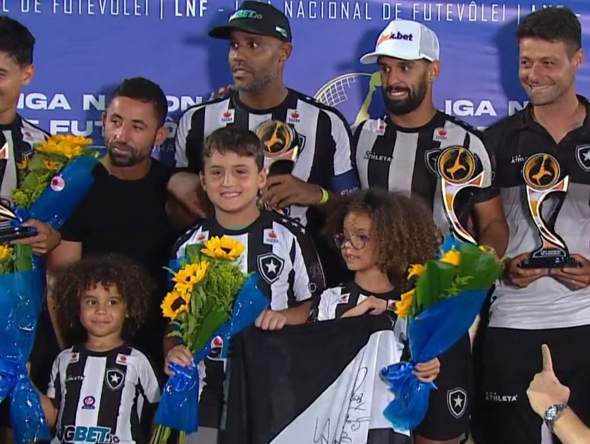 Campeões no futevôlei