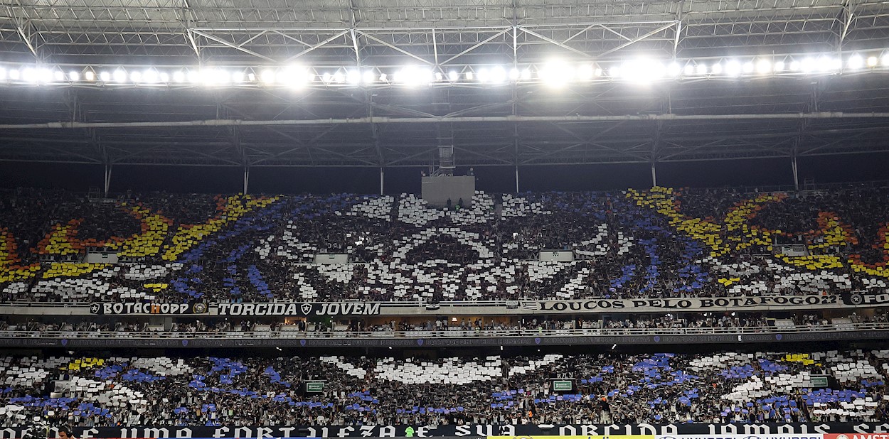 Mosaico no Nilton Santos (Vítor Silva/BFR)