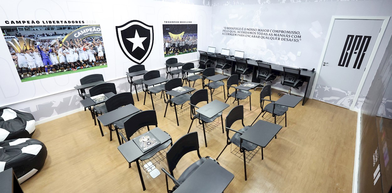 Sala de estudos para a base no Nilton Santos