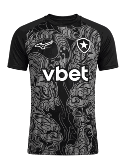 Camisa Prematch Mizuno 26/27 Preto
